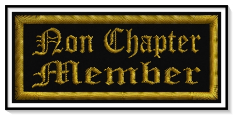 Non Chapter Member Patch